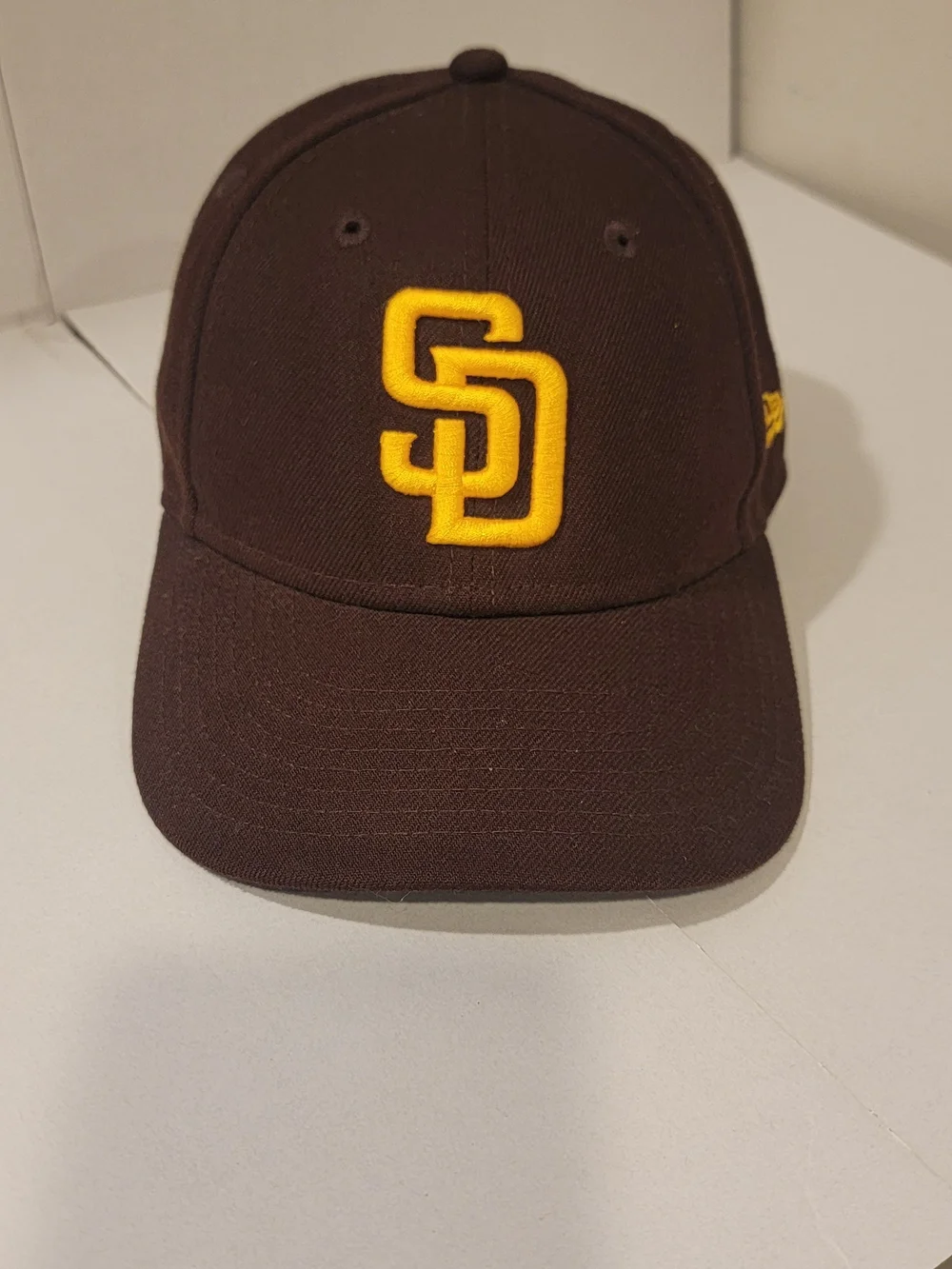 New Era 9FORTY Youth San Diego Padres MLB Baseball Cap Hat Brown/Yellow
